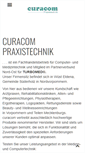 Mobile Screenshot of curacom.de